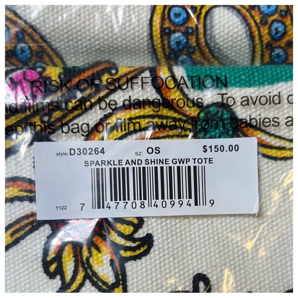 NWT Brighton Sparkle & Shine Tote - Picture 4 of 8
